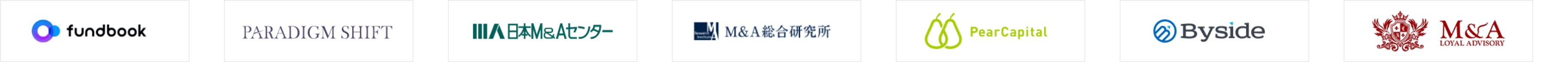 日本M&Aセンター M&A総合研究所 PearCapital Byside M&A fundbook PARADIGM SHIFT