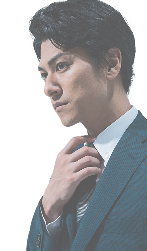 スーツを着たビジネスマン